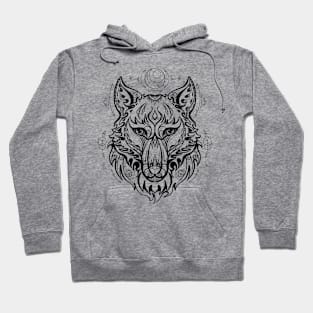 Moon wolf Hoodie